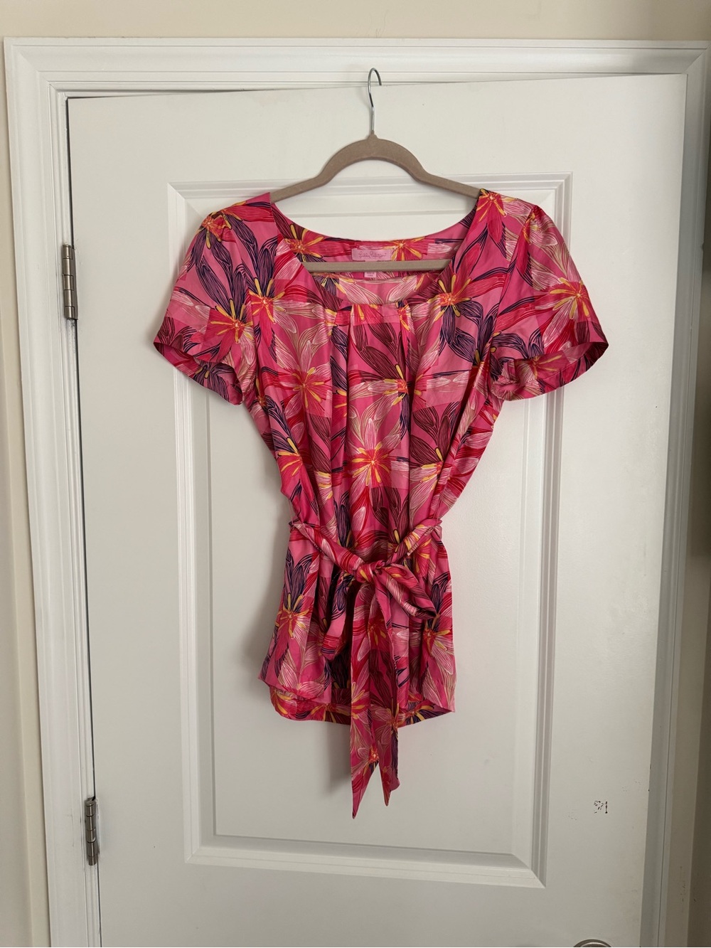 Lilly Pulitzer silk top size small